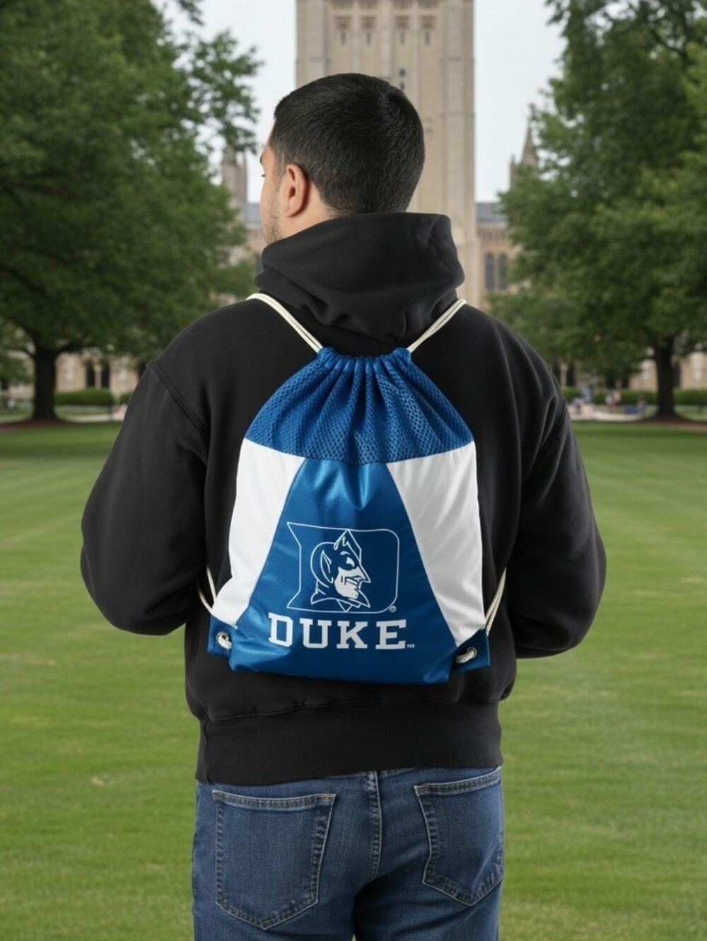 Duke university blue devils Drawstring Backpack